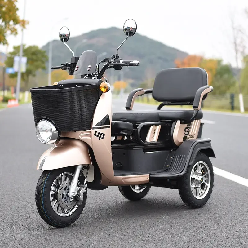 Foreign Trade Export Cross-border Products Elderly Walking Tricycle 72V Adult Cargo Electric Vehicle Tricycle