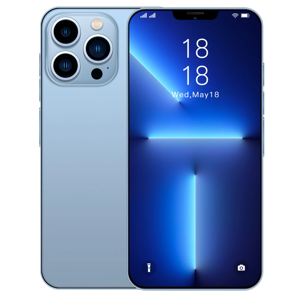 Digital monopoly shop genuine new 5G android smart phone i13proMax full netcom 6.7 inch hd touch screen phone