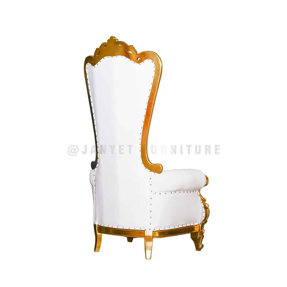 Wholesale Royal Wood Carved High Back Event Wedding Throne Chairs New