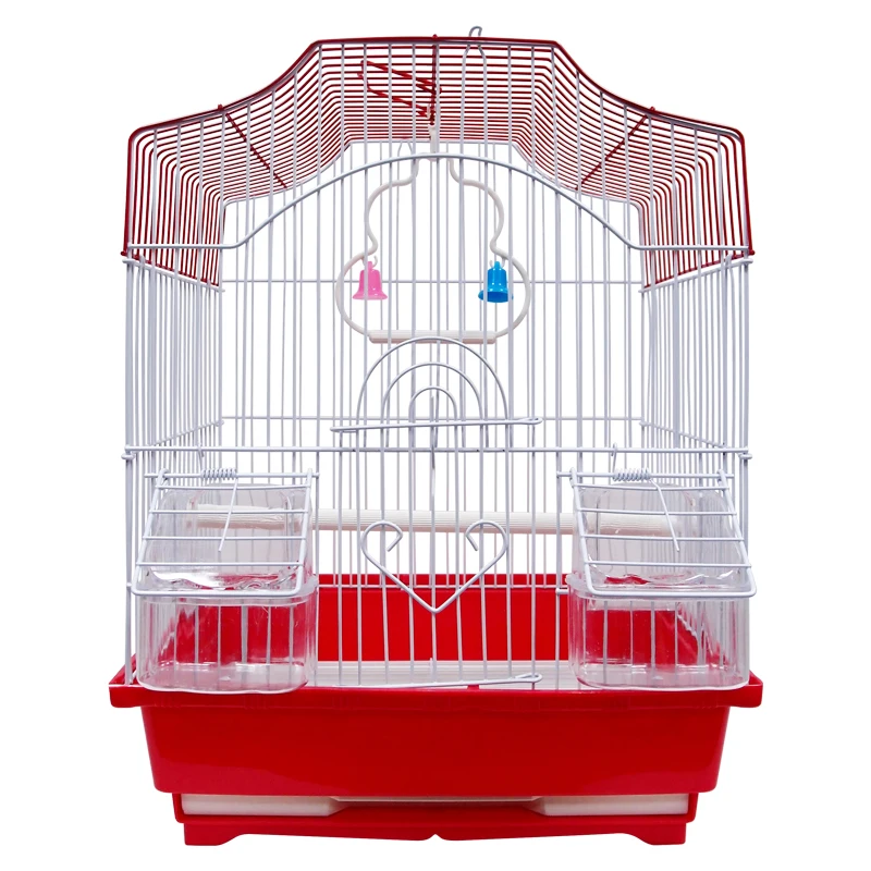 China Factory Hot Sale Cheap Small Iron Bird Cage For Little Canary And Love Bird