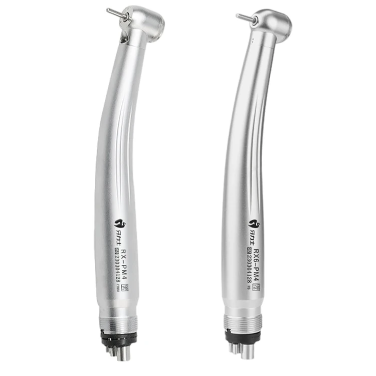 push button dental handpiece turbine 4 holes highspeed dental handpiece