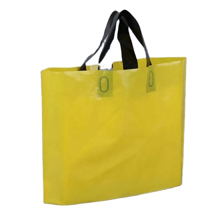 Hot Selling custom logo LDPE/HDPE thank you bags printed reusable foldable plastic shopping bags die cut handle bags