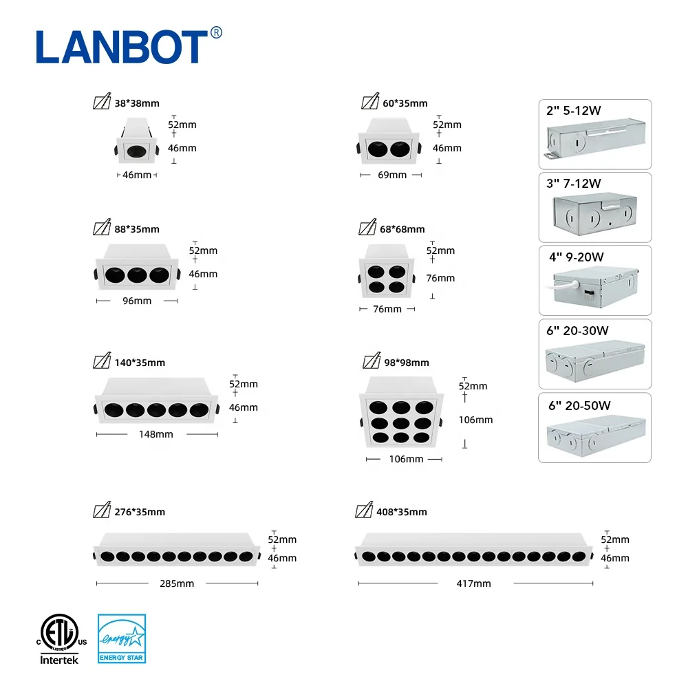 10W 20w 30w kitchen acrylic products surface mounted recessed ceiling hanging lamp office pendant led linear light