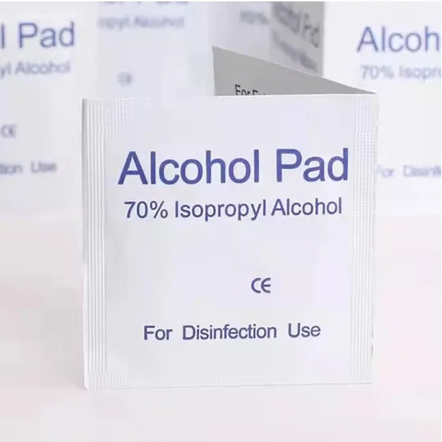 SJ Medical Disposables 70% Isopropyl Nonwoven Alcohol Swabs Alcohol Pads Wet Medical Clean Alcohol Wipes