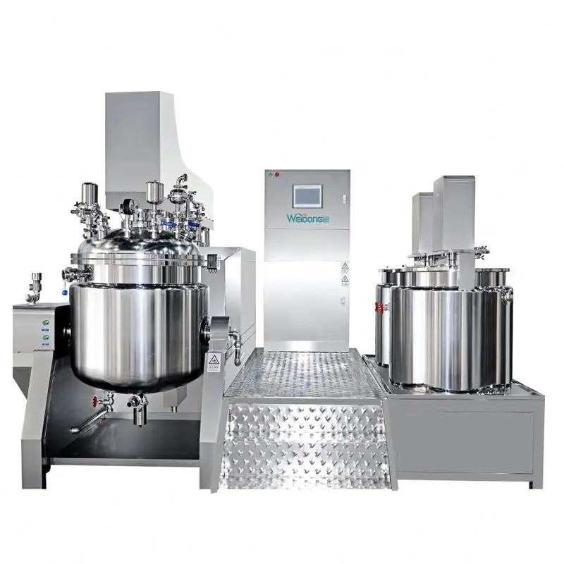 Shampoo mixing machine laundry chemicals emulsifier homogenizing machine for making mayonnaise