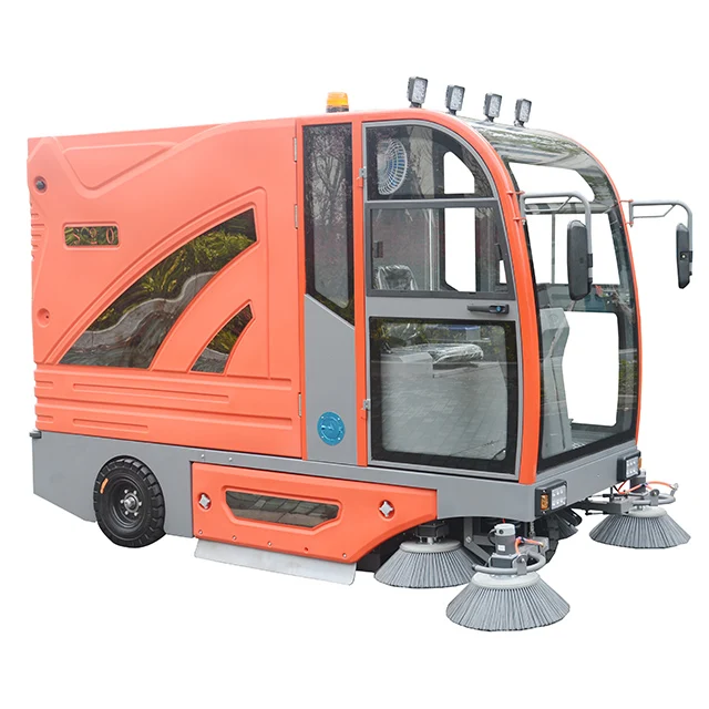 Gaoge FREE OEM S20G Street Cleaning Industrial Floor Sweeper Supplier 240/300L Ride on Workshop Dust Floor Sweeper Machine