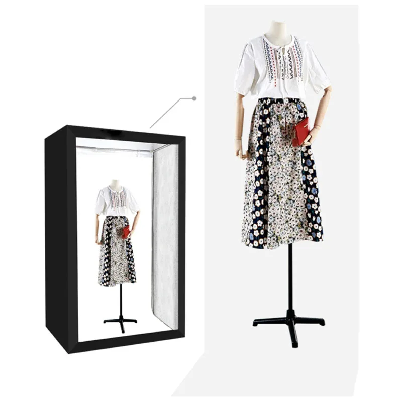 200cm LED Lightbox Folding Softbox Shooting Tent With 4 Colors Background Movable LED Lights For Studio Photo Photography Box