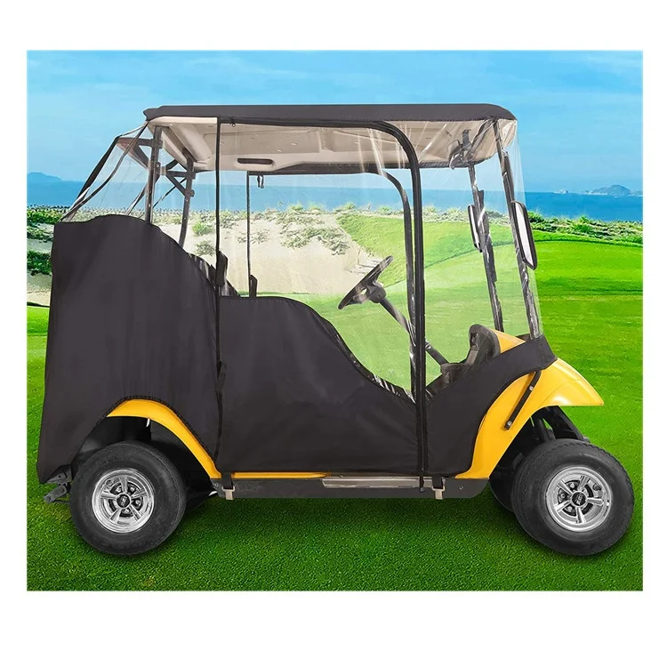 2 Person Golf Cart Cover Enclosure Travel 4 Sided