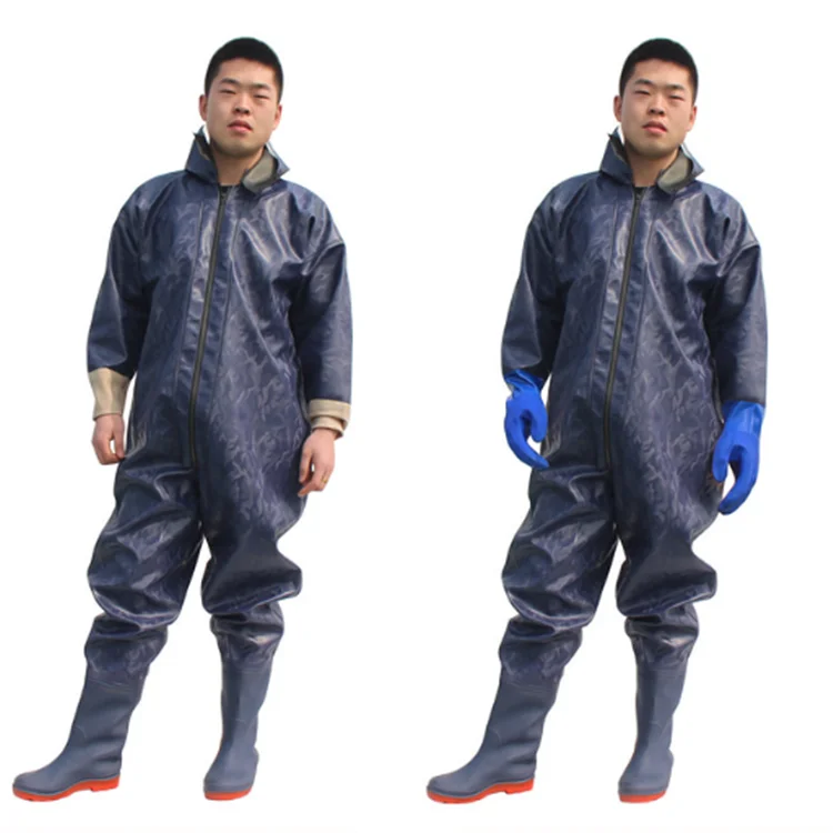 China Manufacturer Breathable Full Waterproof Fishing Hunting Noly Pvc Body Waders