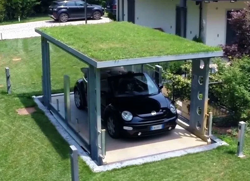 Automated Hydraulic Car Parking System Used Cars Lift for Sale Power Time Outer Color Weight Mode Origin Type PJS Size Warranty