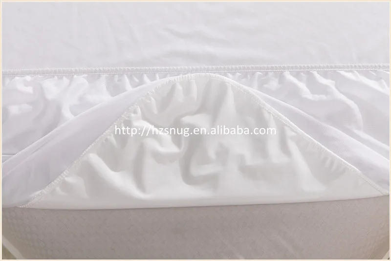 Hypoallergenic Anti-Dustmite Jacquard Fabric Waterproof Hotel Bed Bug Mattress Cover Mattress Topper Protector