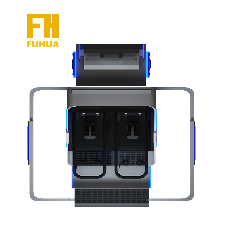 32 inch large screen 720 degree VR glasses enjoy  flight simulator the exciting and fun massive games  equipment with 2 seater