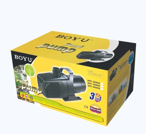 BOYU SPF-5500 Fish Pond Horticultural Submersible Pump Circulating Filter Pump High Power Fish Tank Landscape Fountain Rockery