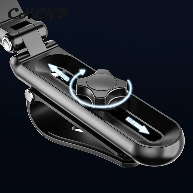Multifunctional Car Phone Holder Sun Visor Rear Seat Camera Kitchen Table Phone Holder Car Interior Accessories