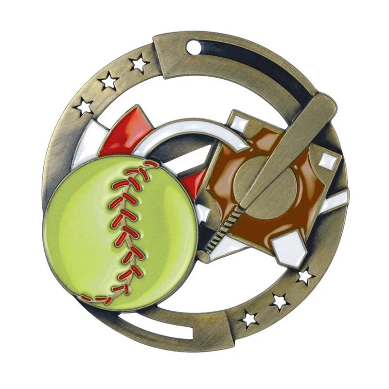 New VIP Custom Football Gold 3d Logo Medal Metal Casting Soccer Sports Award Medals With Ribbon