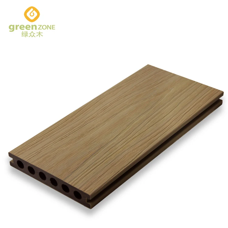Co-extruded WPC decking wood plastic composite