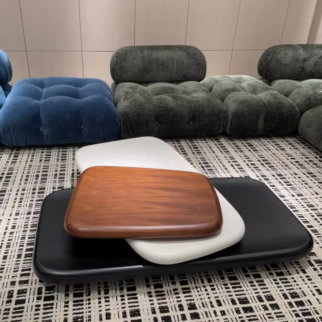 Italian designer shaped creative coffee table minimalist rotating coffee table for living room home