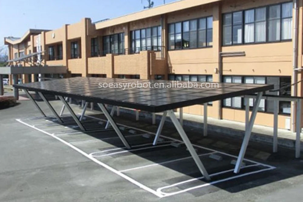 Водонепроницаемая панель солнечных батарей типа w автомобильный порт парковочный навес для дома