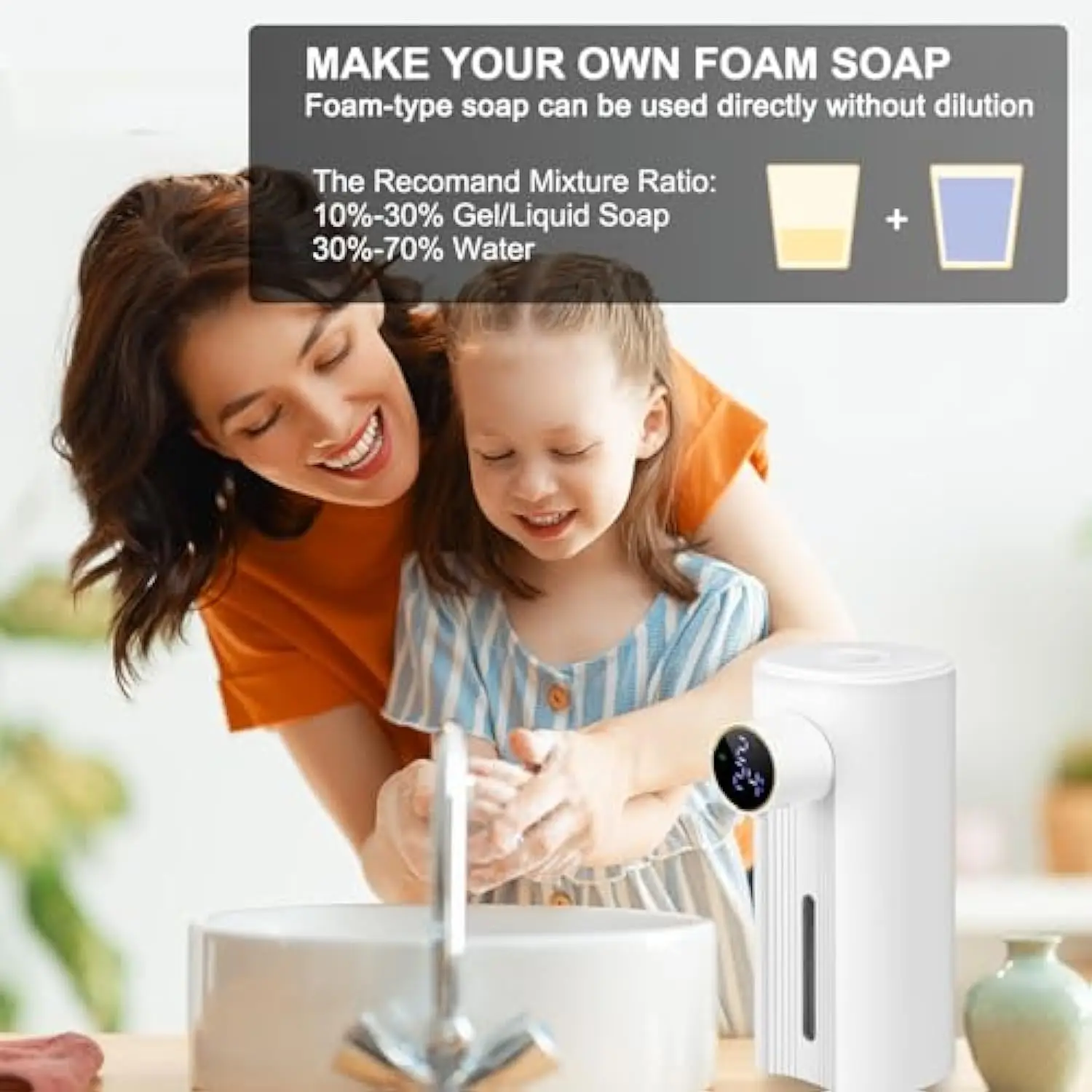 Best Selling Product 2024 Electric Commercial Automatic Soap Dispenser Portable Hand Washing Machine Kitchen Sink Soap Dispenser