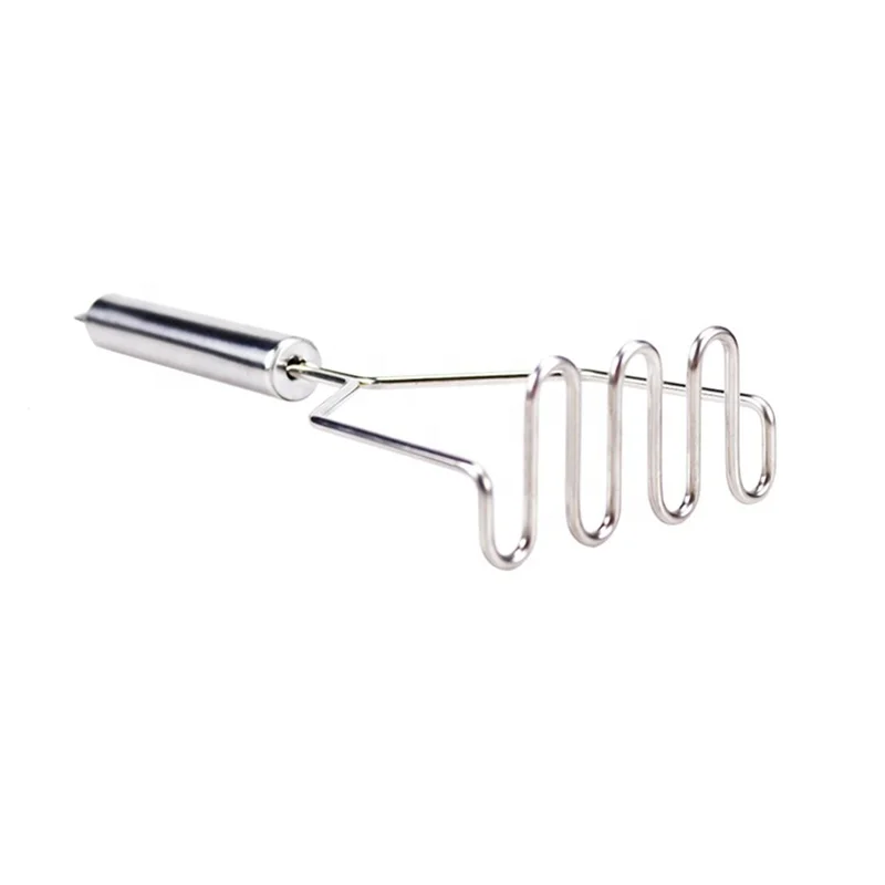 Kitchen Tool Potato Masher Stainless Steel Heavy Duty Mashed Potatoes Masher Professional Wire Masher for Bean avocado Vegetable