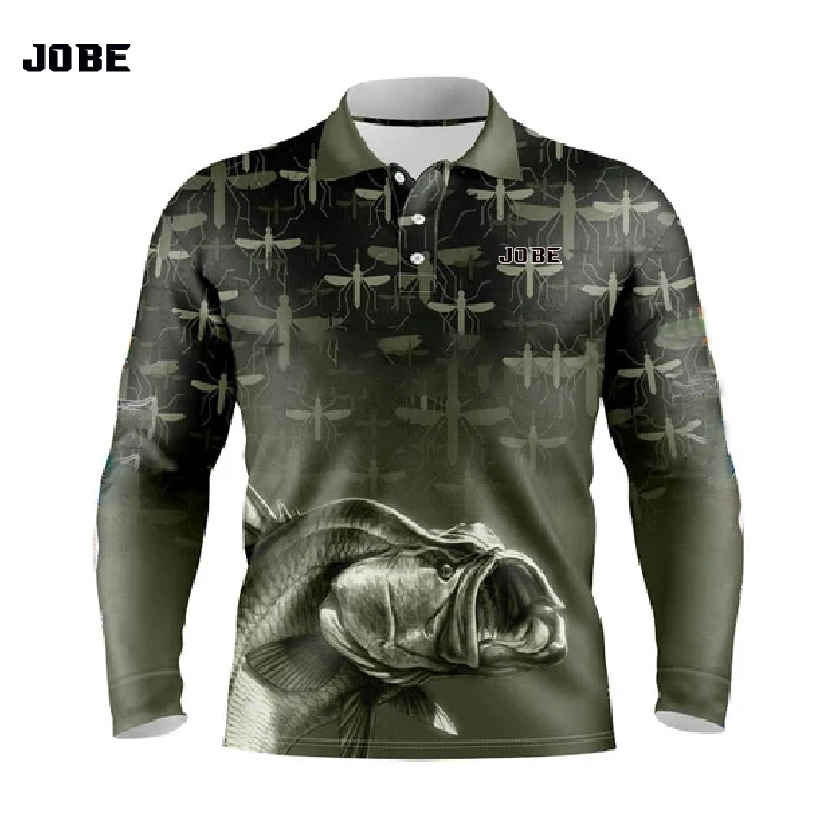 
custom sublimated navy blue short sleeve mens womens hooded upf polyester sun marlin fishing shirt 