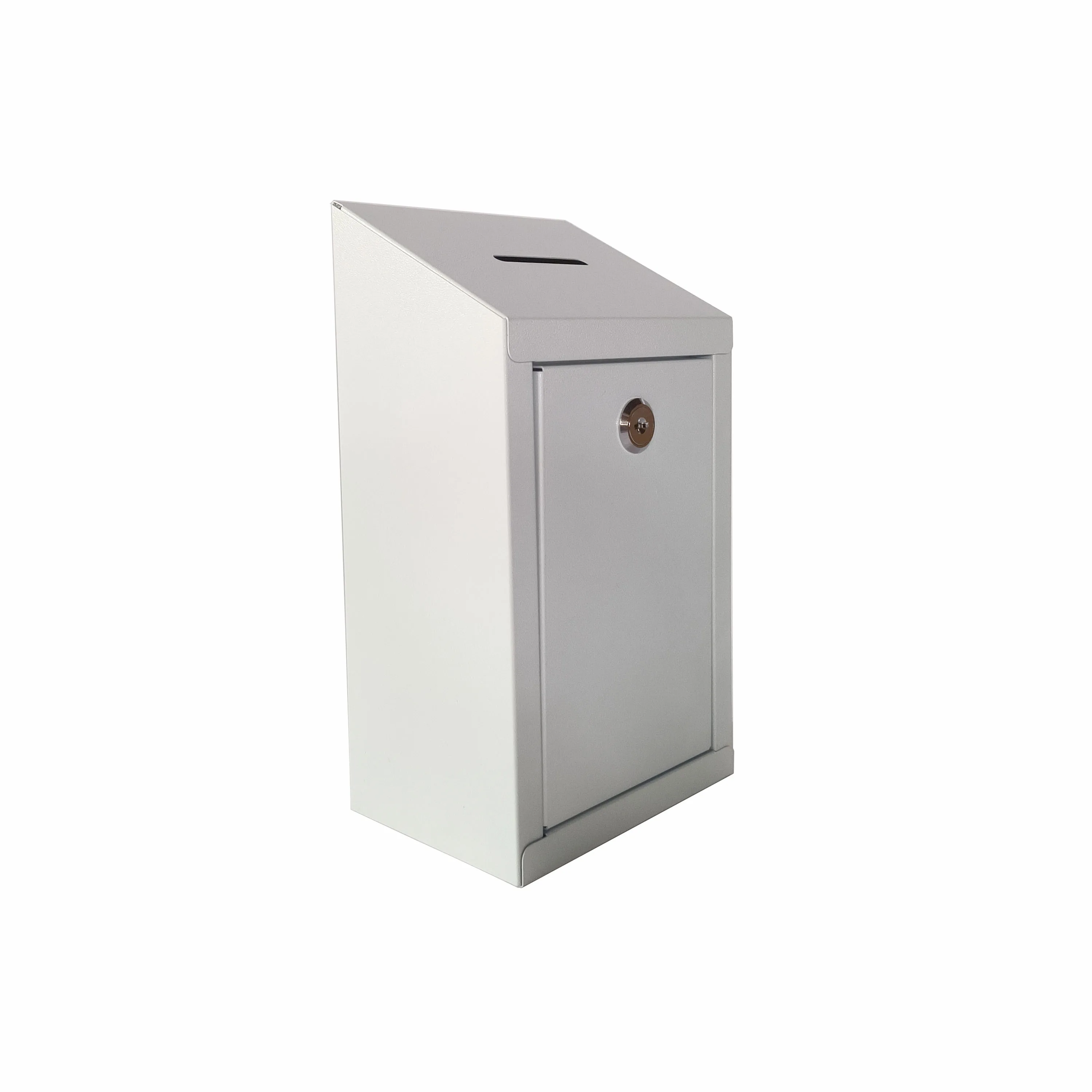 powder coating galvanized steel money box saving wall mounted lockable coin box Cash Register Safe Deposit Box