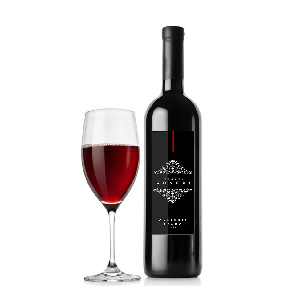 Made in Italy Red Wine Cabernet Franc Tenuta Roveri Table Wine Doc 750Ml 6 bottles box