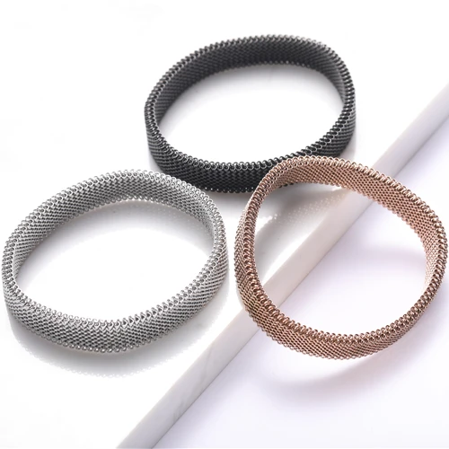 
Own Manufacturer Top Quality Stainless Steel Elastic Wristband Eco Friendly Bracelet 