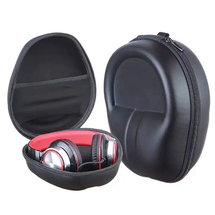 Wholesale Shockproof EVA Headset Case Earphone Holder Box Travel Carrying Headphone Hard Shell Bag for DJ JBL Apple AirPods Max