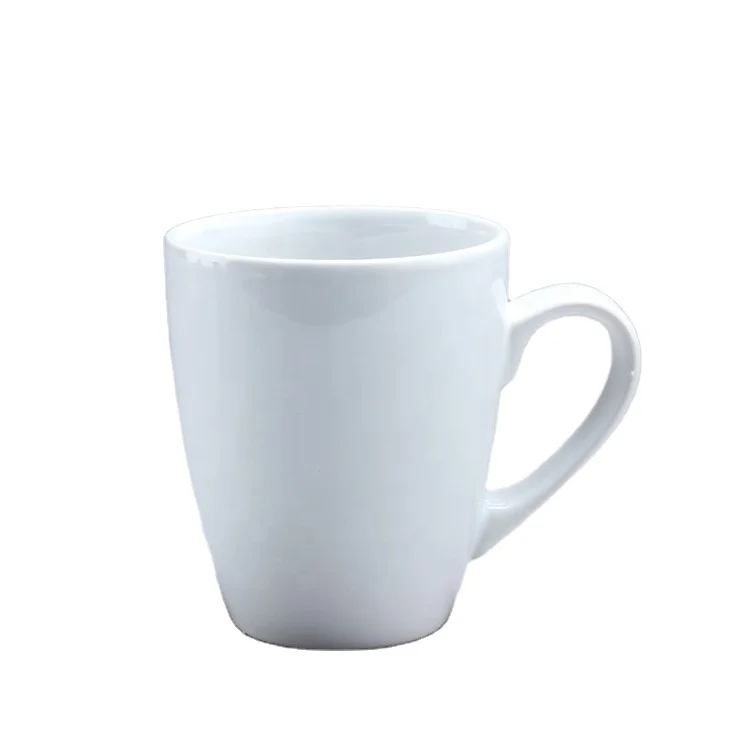 Рекламная кофейная кружка с сублимационным логотипом, белая керамическая кофейная кружка