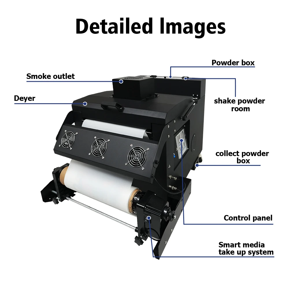 Erasmart Shaker 30Cm Powder Shaking Machine For Dtf Shake Powder