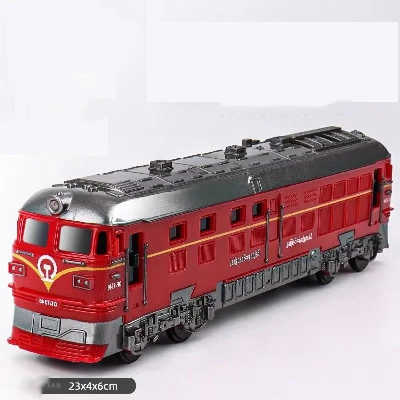 New Toy Train Building Children Educational Toy Movable Parts Pull Back Diecast Train Toys Vehicle for Adult