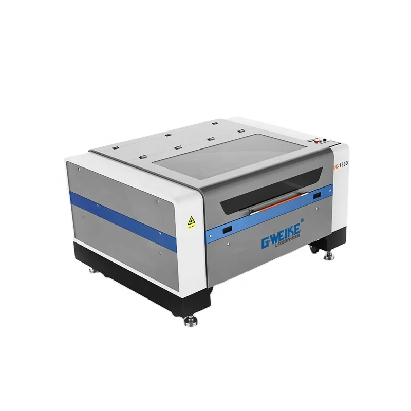 LC1390N Red Sun Laser tube double heads acrylic sponge CO2 laser cutting machine wood carving machine