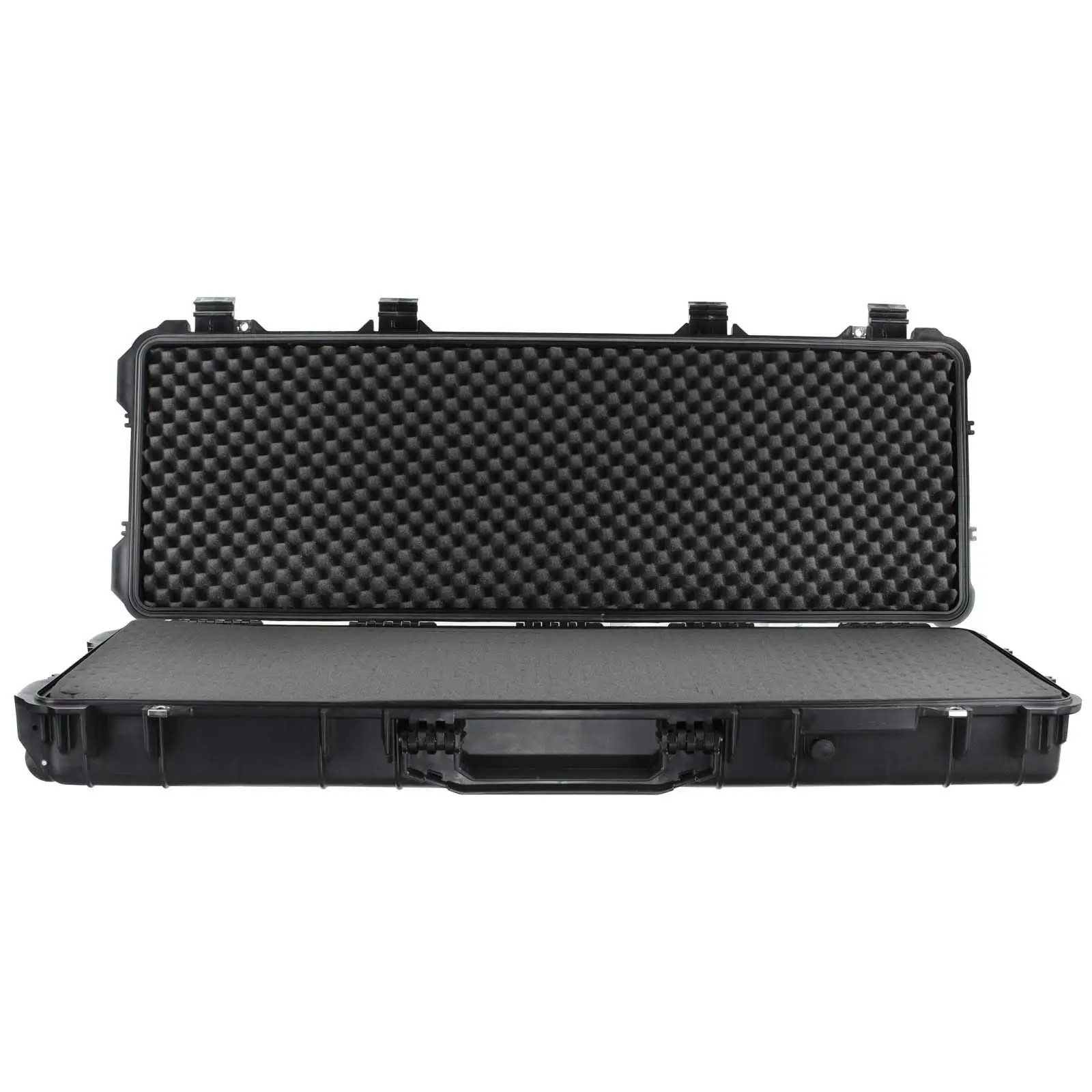 OEM Plastic Hard Case with Custom Foam Equipment Protective Shockproof Stable Carrying Cases Waterproof Tool Cases for Firearms