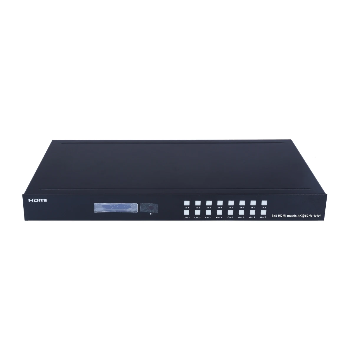 SHUNXU product for each output HDCP2.2 input HDCP that support 3D 4K@60hz ,YUV4:4:4 8x8 HDMI matrix with SPDIF Audio interface