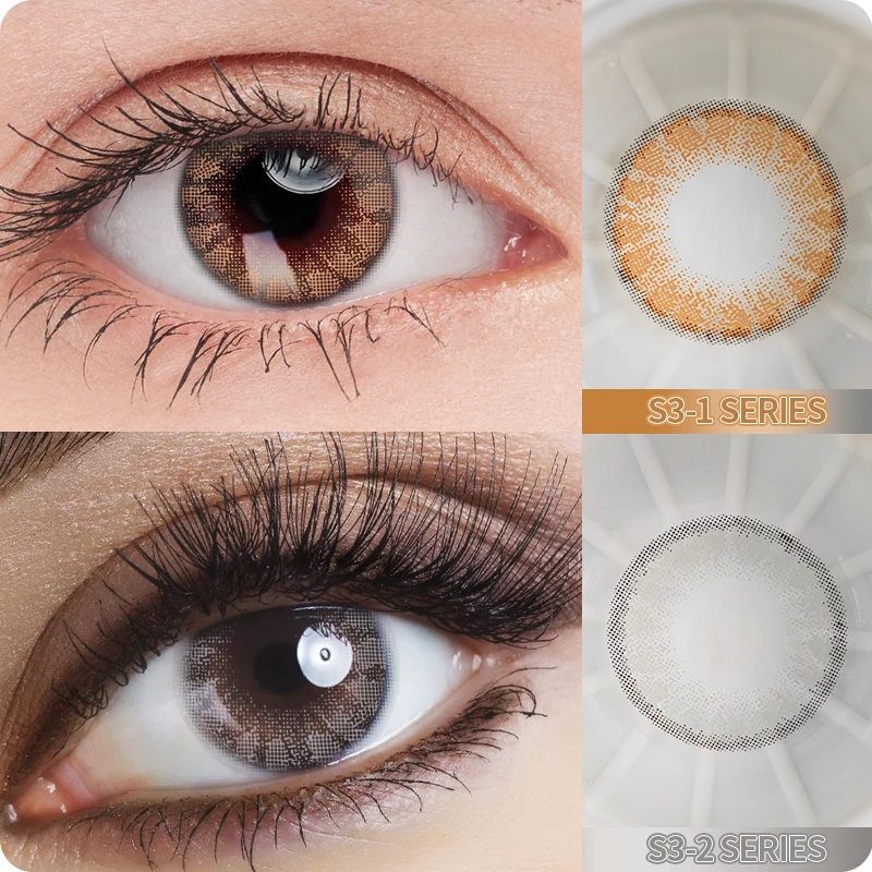 Hot Sale Colour Soft Contact Lenses,  Wholesale High Quality Colour Clear Hydrogel Contact Lenses