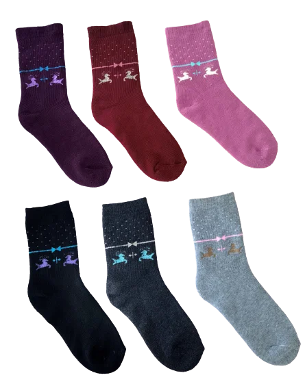 Cartoon Gift Christmas 100% Cotton Designer Socks High Quality Knit Custom Casual Manufacturer Funny Socks