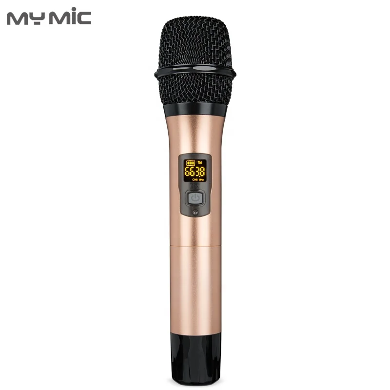 MY MIC New model WX01 professional Dynamic Karaoke uhf Wireless microphone for karaoke Performance Speech