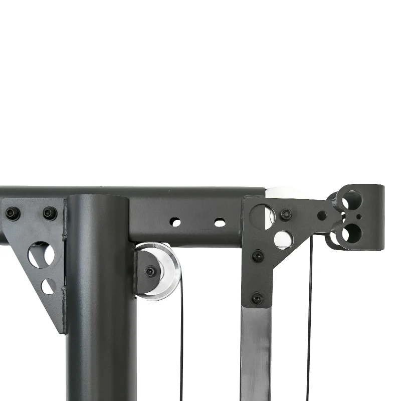 WNQ High Quality Adjustable Cable Pully Lat Pull Down Machine Gray Multifunction Gym Pulleys Gym Equipment For Sale