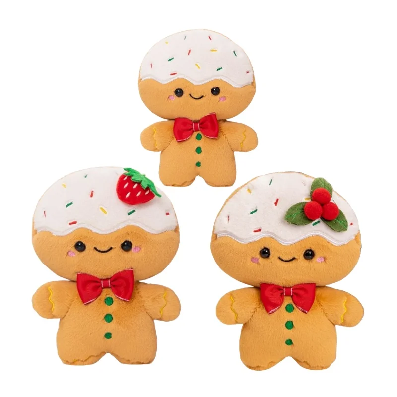 New Ins 3d Christmas Cushion Christmas Party Decor Pillows Festival Christmas Tree Santa Claus Gingerbread Man House Cushion