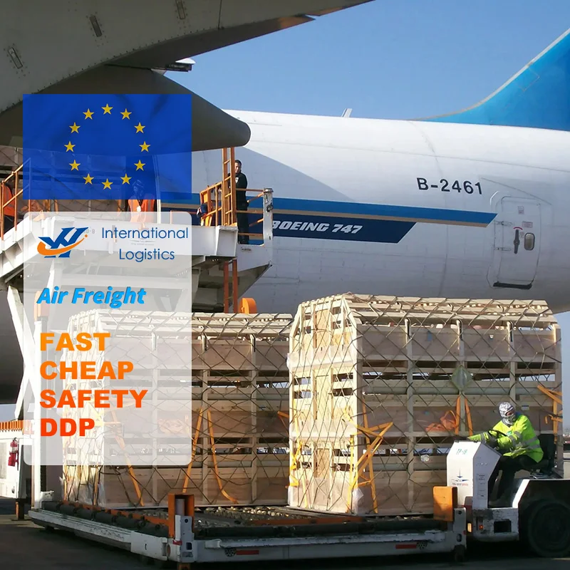 Professional Cheap China Shipping Agent by Air Shipping cargo to Germany 3PL warehouse DDP Customs Tax included