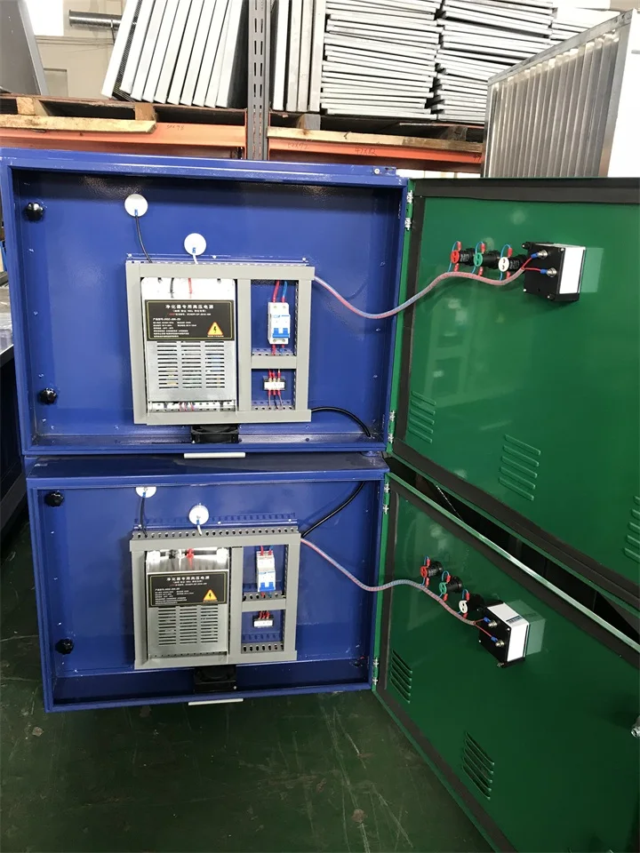 commercial kitchen electrostatic air cleaner