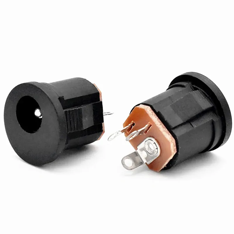 DC-022 Plug Socket 3 Pin Connector IP65 Waterproof DC Jack M12 5.5 3.5 2.5 2.1 2.0 1.3 1.1 MM 5.5MM 3.5MM 2.5MM 2.1MM 2.0MM 1.3M