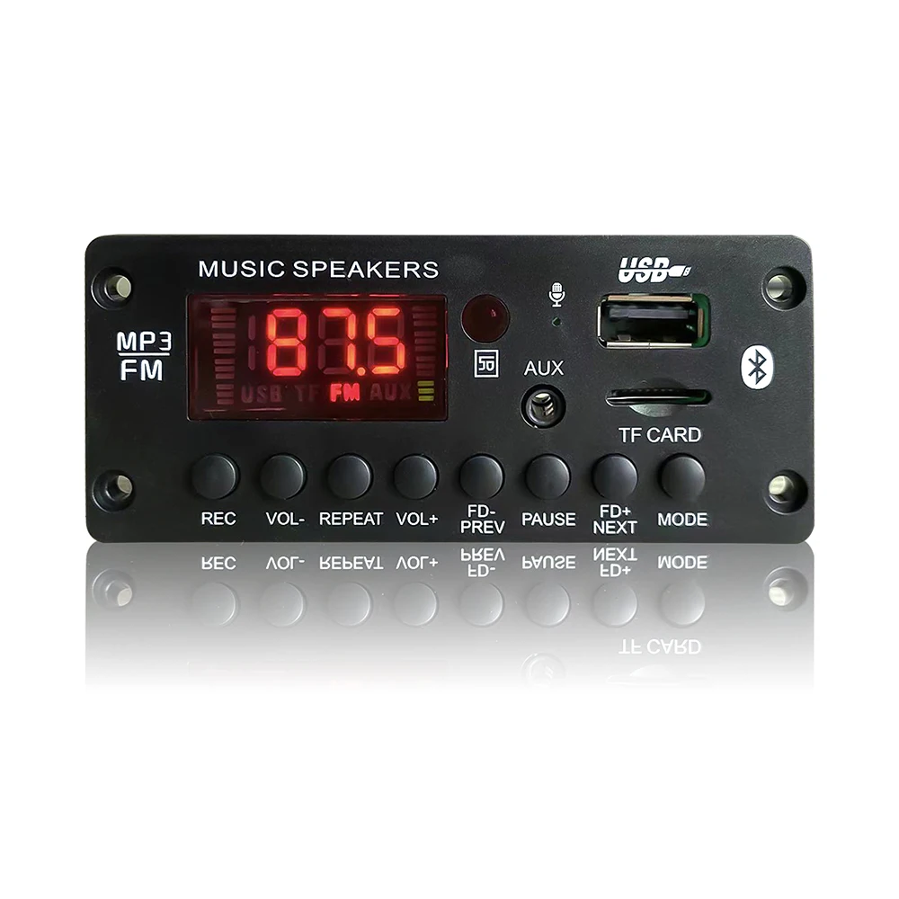 HSY BT MP3 Decoder Board with Recording Call Function USB MP3 Player Module