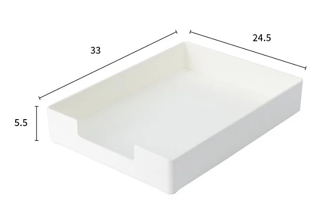 Economical Custom Design Durable And High Quality Multifunction White Pp File Rack