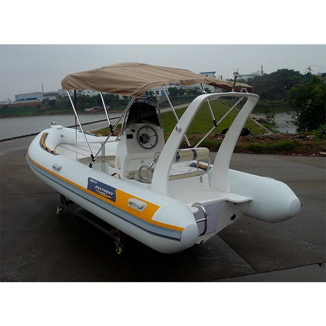 beautiful lines RIB550 sport inflatable fishing boat rib boat hypalon1