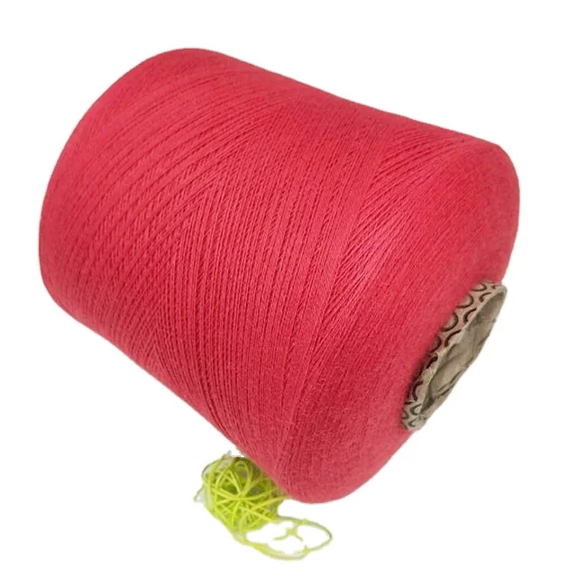 OEM Melange Featured dyed 2/48nm cone 85% silk 15% cashmere blended yarn for weaving