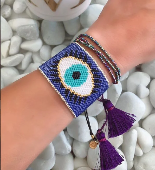 2020 мексиканский браслет для женщин Pulseras Mujer MIYUKI ювелирные изделия турецкий лосяной головы браслеты