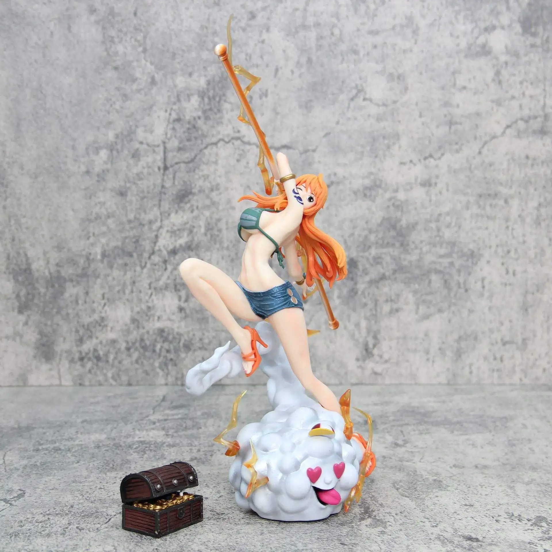 Tiktoks hot selling Anime Figure hentai sexy Girl Statue PVC Model One pieces Nami Action Figures
