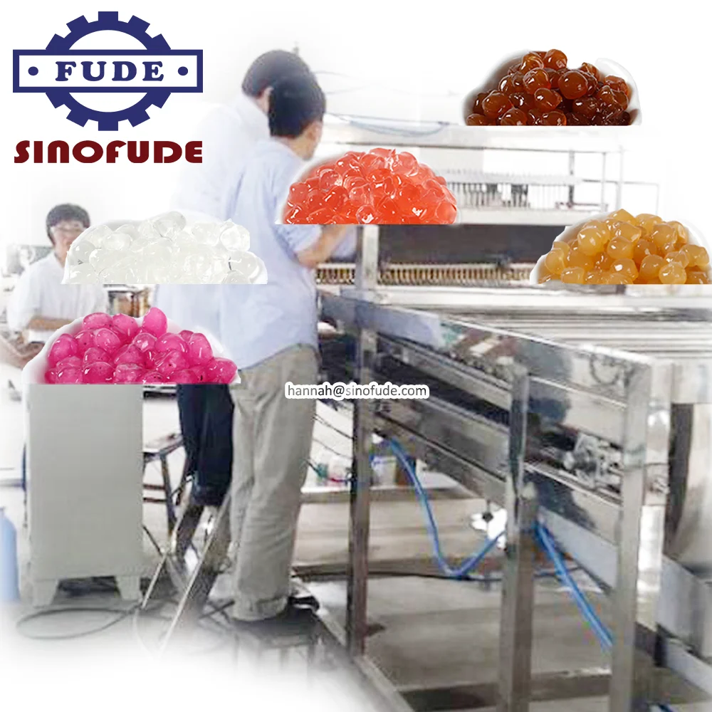 Agar (Crystal) Jelly Ball making machine Taiwan new product agar jelly ball making machine agar jelly ball production line
